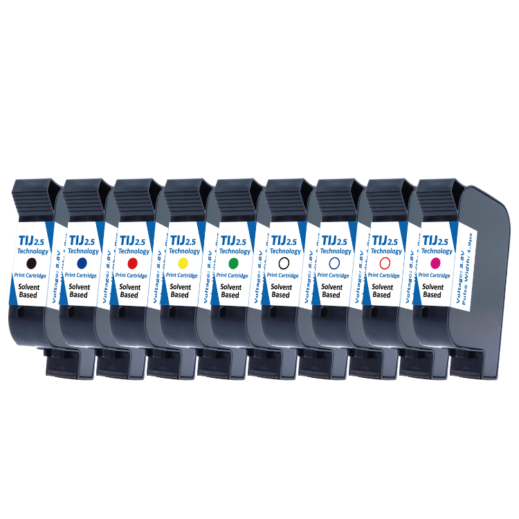 Come in different colors of UP45 solvent ink cartridge - UniPlus